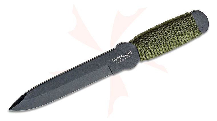 Cold Steel 80TFTC True Flight Thrower 12 inch Throwing Knife, Cord Wrap Handle