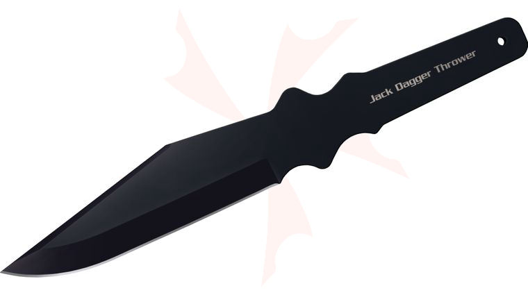 Cold Steel 80TJDZ Jack Dagger Thrower, 1050 Carbon Steel, 14 inch Overall