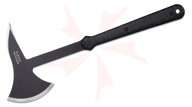 Cold Steel 80TPA3 Demko Recon Hawk Combat/Throwing Tomahawk 17.5 inch Overall, 65Mn Carbon Steel, Secure-Ex Sheath