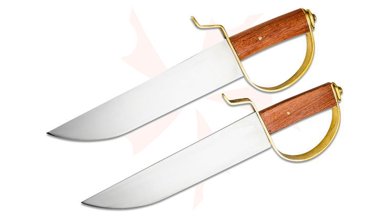 Cold Steel 88BF Butterfly Swords 12 inch Carbon Steel Blades, Hardwood Handle