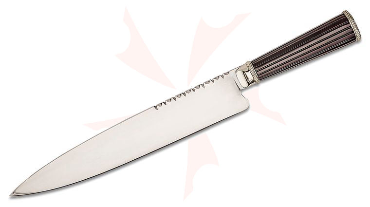 Cold Steel 88CLR1 Facon Fixed Blade Knife 12 inch 1090 Carbon Steel, Malaysian Sal Wood Handle, Leather Scabbard with Steel Fittings