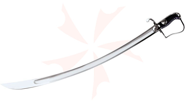 Cold Steel 88S 1796 Light Cavalry Saber 33 inch Carbon Steel Blade with Leather Sheath