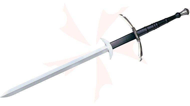 Cold Steel 88WGS Two Handed Great Sword 39-7/8 inch Carbon Blade, Leather Wrapped Handle