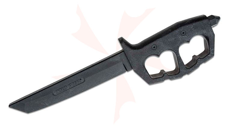 Cold Steel 92R80NT Rubber Trainer 7.5 inch Blade, Trench Knife Tanto