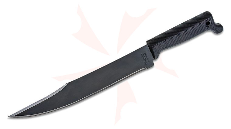 Cold Steel 97BWM12S Bowie Machete 12 inch Carbon Steel Blade, Polypropylene Handles, Cor-Ex Sheath