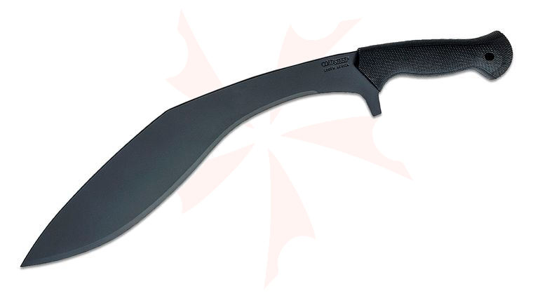 Cold Steel 97KMIGS Royal Kukri Machete 14 inch 65Mn Carbon Steel Blade, Polypropylene Handles, Cor-Ex Sheath