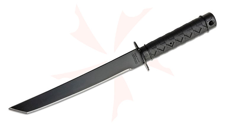 Cold Steel 97TKJZ Tactical Tanto Machete 13 inch Carbon Steel Blade, Polypropylene Handles, Cor-Ex Sheath