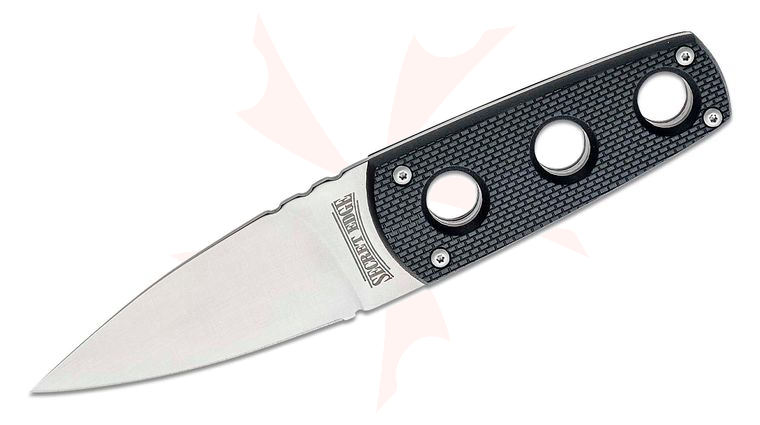Cold Steel 11SDT Secret Edge Neck Knife 3-1/2 inch Plain Edge Blade, Kray-Ex Handle