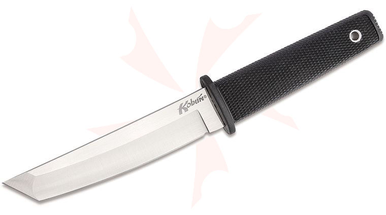Cold Steel 17T Kobun Light Weight Boot Knife Fixed 5.5 inch Tanto Plain Blade, Kray-Ex Handle, Secure-Ex Sheath