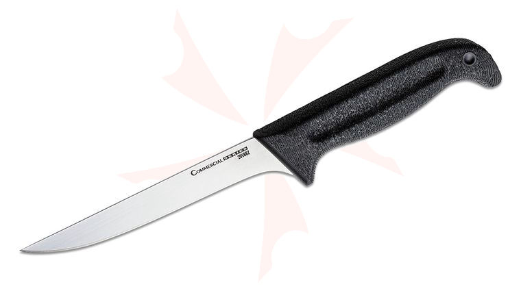 Cold Steel 20VBBZ Commercial Series Stiff Boning Knife 6 inch 4116 Stainless Blade, Kray-Ex Handle, No Sheath