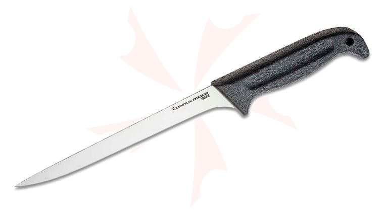 Cold Steel 20VF8SZ Commercial Series Fillet Knife 8 inch Blade, Kray-Ex Handle, No Sheath