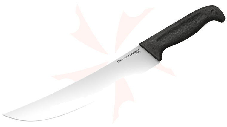 Cold Steel 20VSCZ Commercial Series Scimitar Knife 10 inch 4116 Stainless Blade, Kray-Ex Handle, No Sheath
