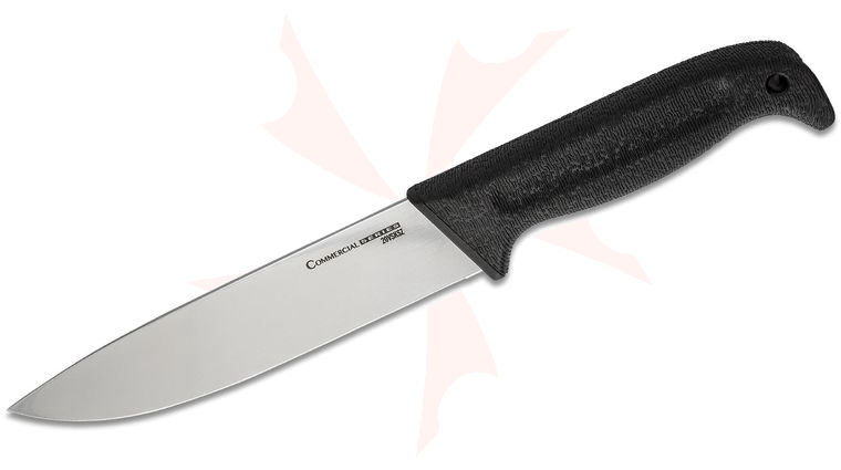 Cold Steel 20VSKSZ Commercial Series Scalper Fixed Blade Knife 6.5 inch 4116 Stainless, Kray-Ex Handle, No Sheath