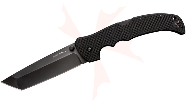 Cold Steel 27TXLCT XL Recon 1 Tanto 5-1/2 inch CTS-XHP Plain Blade, G10 Handles