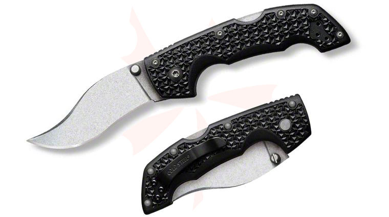 Cold Steel 29TMV Medium Vaquero Voyager 3 inch Stonewash Plain Blade, Grivory Handles