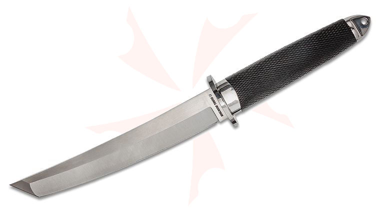 Cold Steel 35AC Magnum Tanto II Fixed 7.5 inch VG-10 San Mai Blade, Kray-Ex Handle, Secure-Ex Sheath