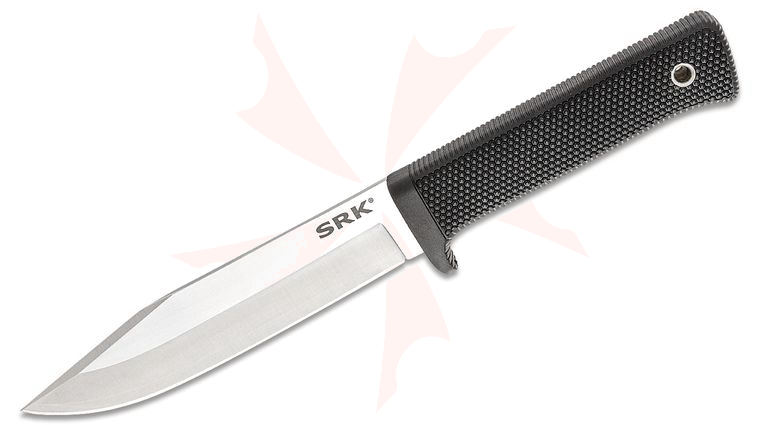 Cold Steel 35AN SRK Fixed 6 inch VG-10 San Mai Blade, Kray-Ex Handle, Secure-Ex Sheath