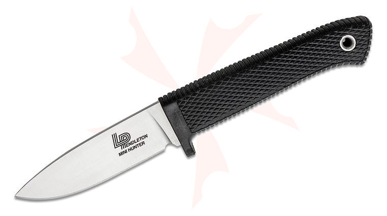 Cold Steel 36LPCM Pendleton Mini Hunter Fixed 3 inch 3V Blade, Kray-Ex Handles, Secure-Ex Sheath