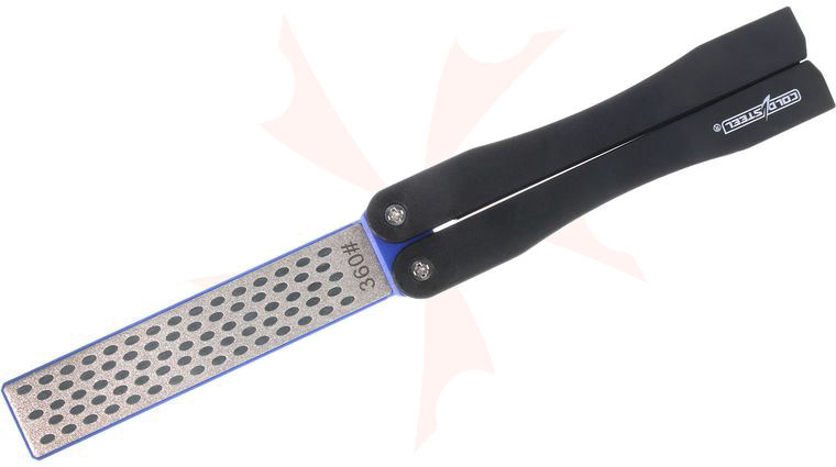 Cold Steel Double Sided Folding Knife Sharpener
