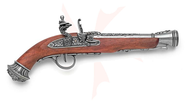 Spanish Made 18th Century Replica Blunderbuss Flintlock Pistol