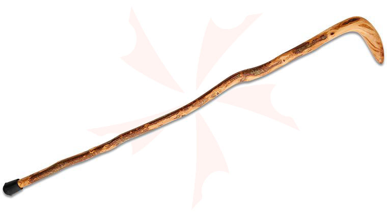 Concord Wild Wood Collection 37 inch Carved  inchL inch Shaped Handle Root Walking Stick