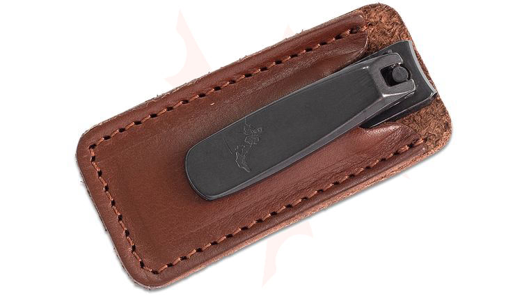 Concord Executive Nail Clipper, 2 inch Overall, Tan Italian Leather Case