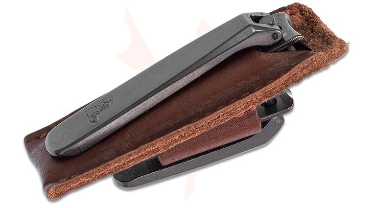 Concord Executive Nail and Toe Clipper Set, Brown Leather Case