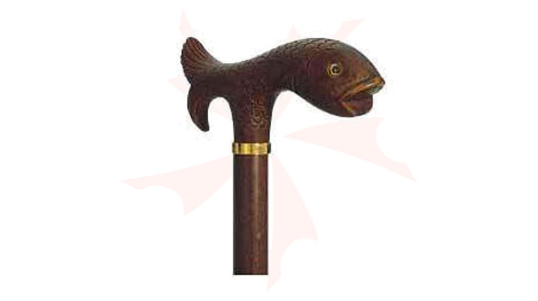 Concord Trout 36 inch Italian Walking Stick