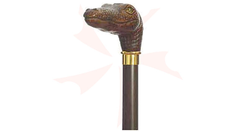 Concord Gator 36 inch Italian Walking Stick