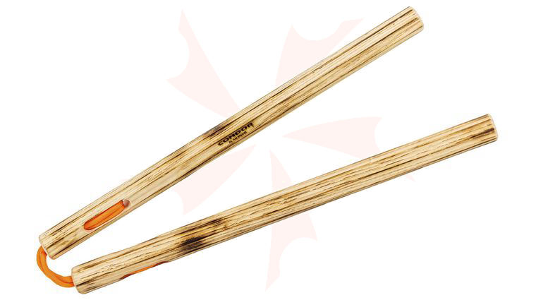 Condor Tool & Knife CTK1041-11-BH Speedchucks Nunchucks, 11.8 inch Hickory Grips