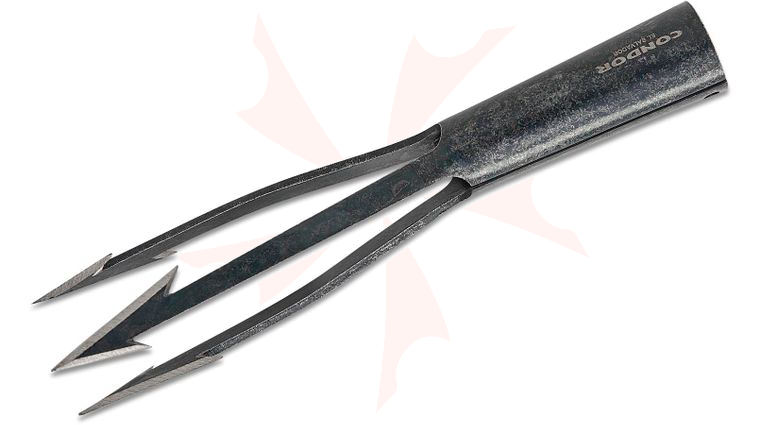 Condor Tool & Knife CTK115-3.9HC Piranha Harpoon, 1075 High Carbon Spearhead