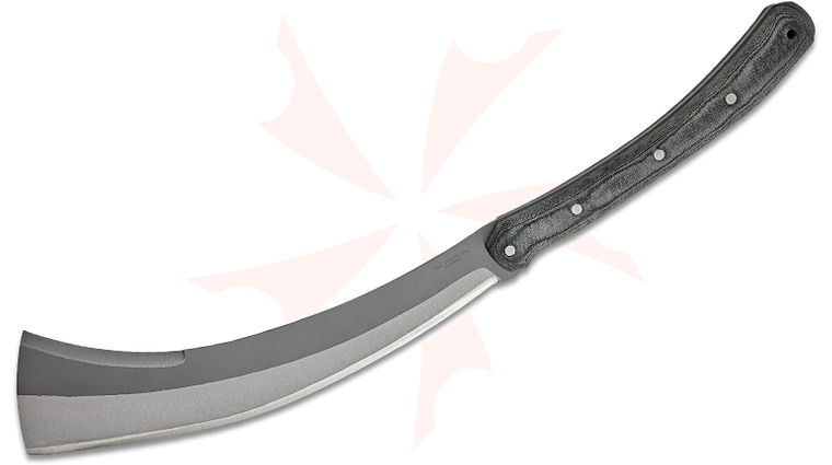 Condor Tool & Knife CTK1340-14.2HC K-Night Panabas Machete 14.29 inch 1075 Carbon Steel Blade, Micarta Handles, Kydex Sheath