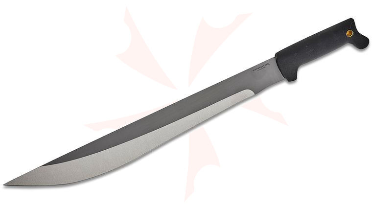 Condor Tool & Knife CTK2020-S-HC Rude Boy Machete 18.43 inch 1075 Carbon Steel Blade, Polypropylene Handles, Welted Leather Sheath