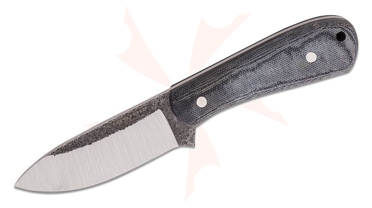 Condor Tool & Knife CTK3963-3.4-SK Ceres Fixed Blade Knife 3.59 inch Sandvik 14C28N Drop Point, Black Micarta Handles, Kydex Sheath