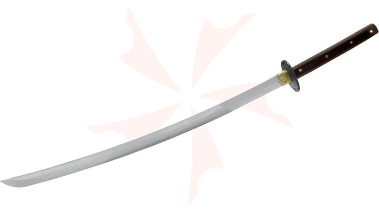 Condor Tool & Knife CTK1015-28.75HC Kondoru Katana Sword 28.75 inch Carbon Steel Blade, Walnut Handles and Sheath