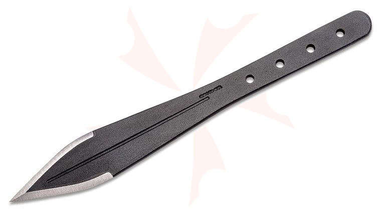 Condor Tool & Knife CTK1007-12HC Dismissal Throwing Knife 7 inch Black Carbon Steel Blade