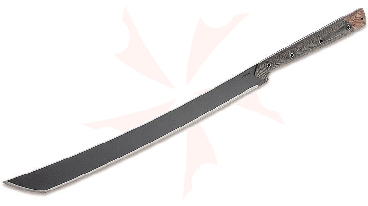 Condor Tool & Knife CTK1807-19.3 Yoshimi Machete 19.125 inch Carbon Steel Blade, Micarta Handles, Kydex Sheath