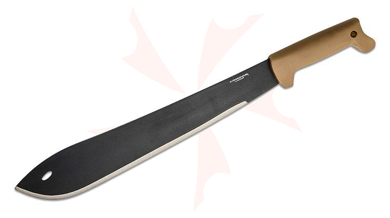 Condor Tool & Knife CTK1830-15.4HC Bolo Machete 15.43 inch 1075 Carbon Steel Black Blade, Polypropylene Handle, Kydex Sheath