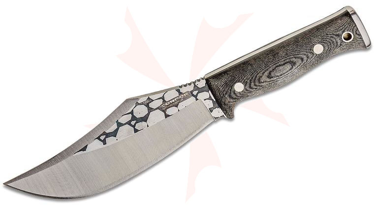 Condor Tool & Knife CTK2015-6.75HC Gryphus Bowie Fixed Blade Knife 6.74 inch 1075 Carbon Steel, Micarta Handles, Kydex Sheath