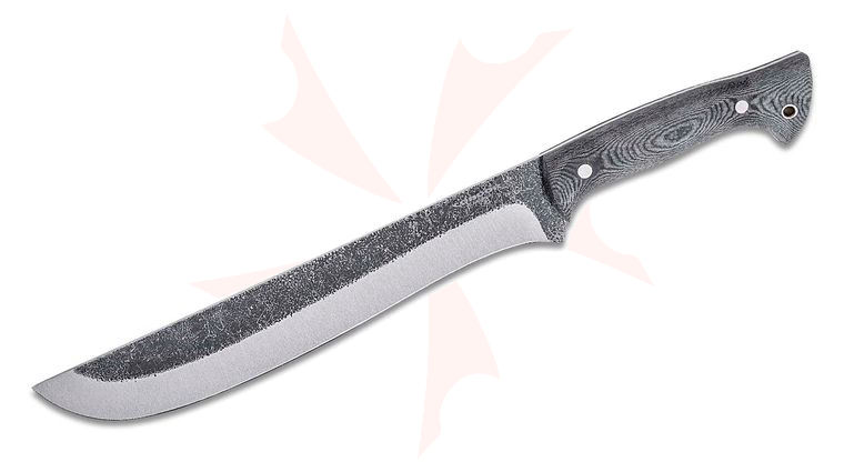 Condor Tool & Knife CTK2017-12.0HC Lobo Machete 12.01 inch 1075 Carbon Steel Blade, Micarta Handles, Kydex Sheath