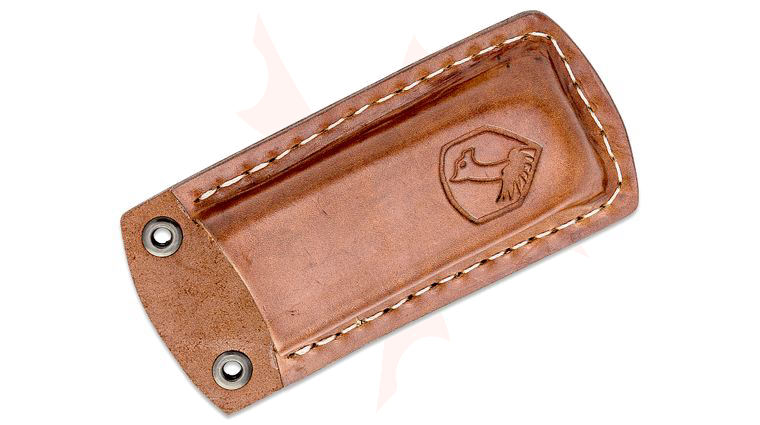 Condor Tool & Knife CTK2834 Folding Knife Belt Sheath, Welted Leather
