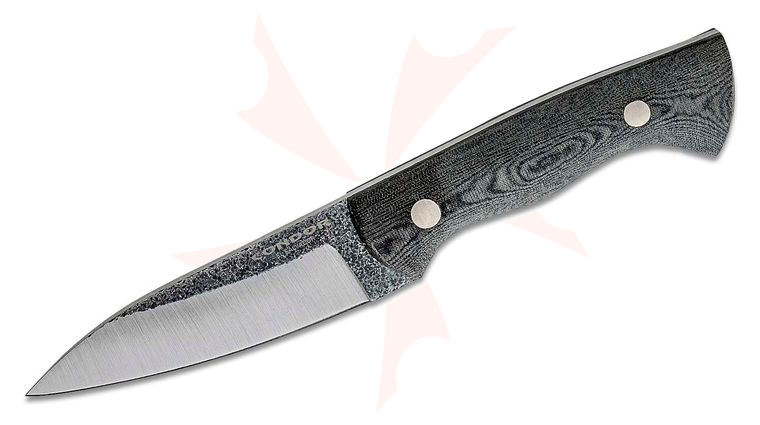 Condor Tool & Knife CTK3956-4.25HC Bush Slicer Sidekick Knife 4.26 inch 1095 High Carbon Steel Drop Point, Micarta Handles, Kydex Sheath