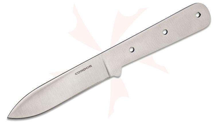 Condor Tool & Knife CB247-4.5HC 4.5 inch Kephart Carbon Steel Blade Blank for Knife Makers