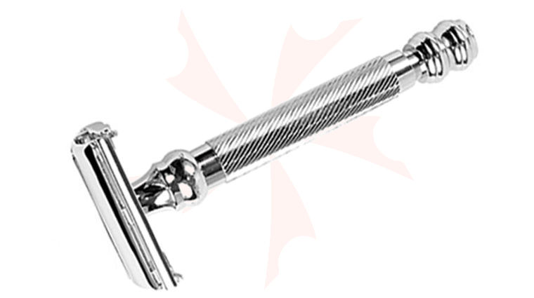 Parker 99R Heavyweight Butterfly Safety Razor 4 inch Overall, Long Handle