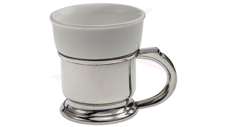 Colonel Conk #127 Shave Mug with Pewter Caddy