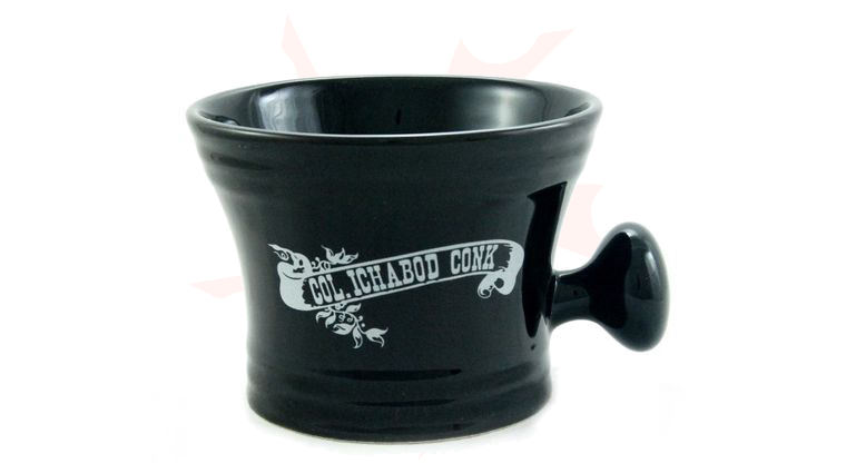 Colonel Conk #89 Black Apothecary Shave Mug