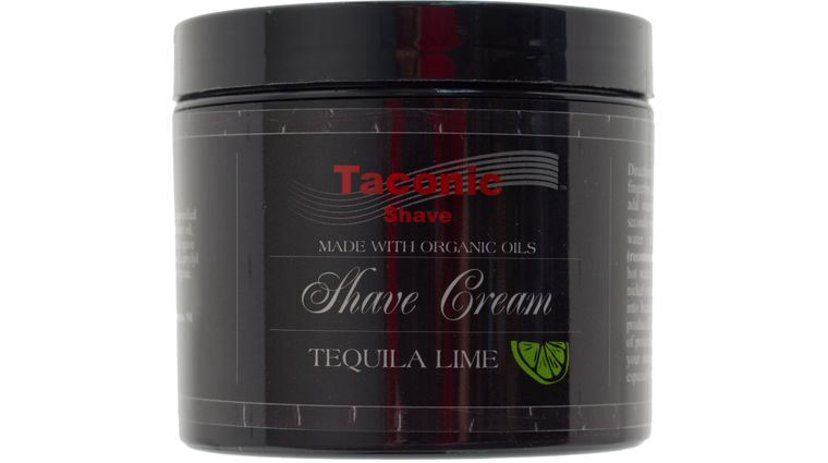 Taconic Tequila Lime Shave Cream, 4 oz. Tub