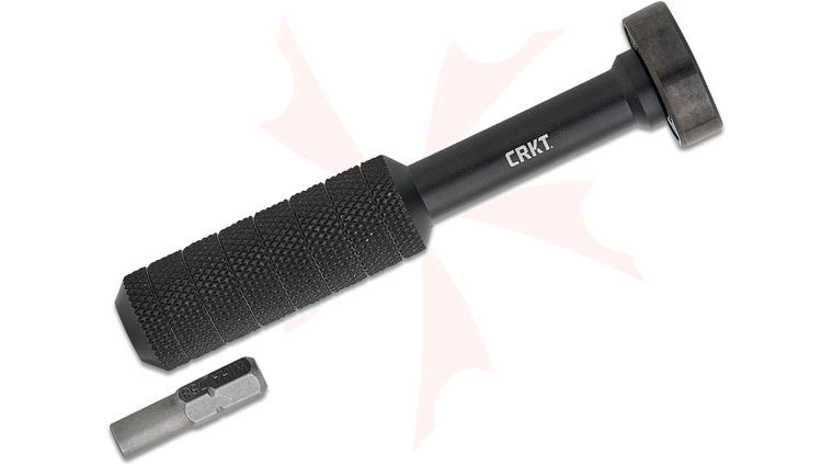 Columbia River CRKT Joe Wu 9915 Big Boy Driver Tool, Black Aluminum