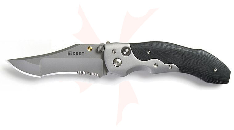 Columbia River Elishewitz Pharaoh Button Lock Folder Combo Edge 3