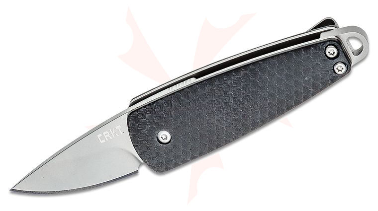 Columbia River CRKT 7086 Richard Rogers Dually Slipjoint Folding Knife 1.717 inch Bead Blasted Blade with Bottle Opener, Glass-Reinforced Nylon Handles